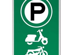 Scooter Parking Sign