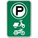 Scooter Parking Sign